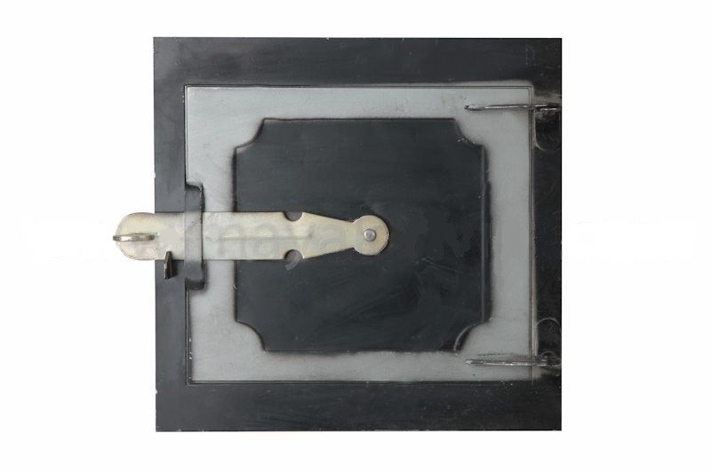 Дверцята кухонні метал. чорні роздільні верхні топочні 210*190 Водолій ЯП, фото 1