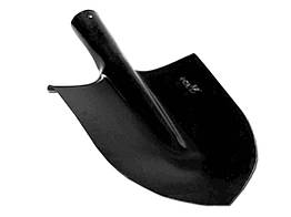 Лопата копальна загострена ЛКО неірж. 1,5мм