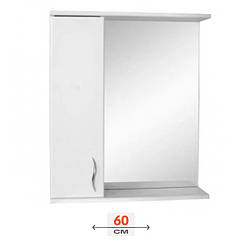 Дзеркало ДЗ 0160 Базис 600*730мм ліве