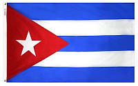 Флаг Кубы 153см/93см Flag of Cube (Новый)