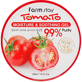 Універсальний гель для тіла з екстрактом томата Farmstay Tomato Moisture Soothing Gel 300 мл (8809426953400)