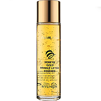 Омолоджуюча есенція для обличчя з екстрактом золота і меду Farmstay Honey & Gold Wrinkle Lifting Essence 130мл, фото 3