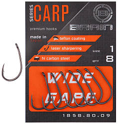 Гачок Brain Wide Gape 01, 8 шт/уп (1858.80.09)