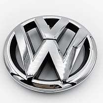 Эмблема передня VW Volkswagen (Фольцваген) 130мм JETTA 6 (2010-2014) - Хром (5C6853601), фото 2