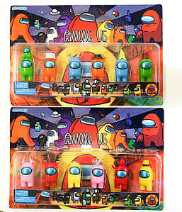 Набір фігурок Among Us з гри амонг ас