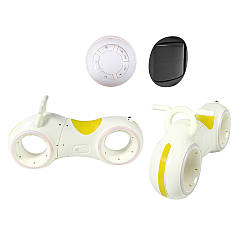 Дитячий беговел GS-0020 White/Yellow Bluetooth LED-підсвічування