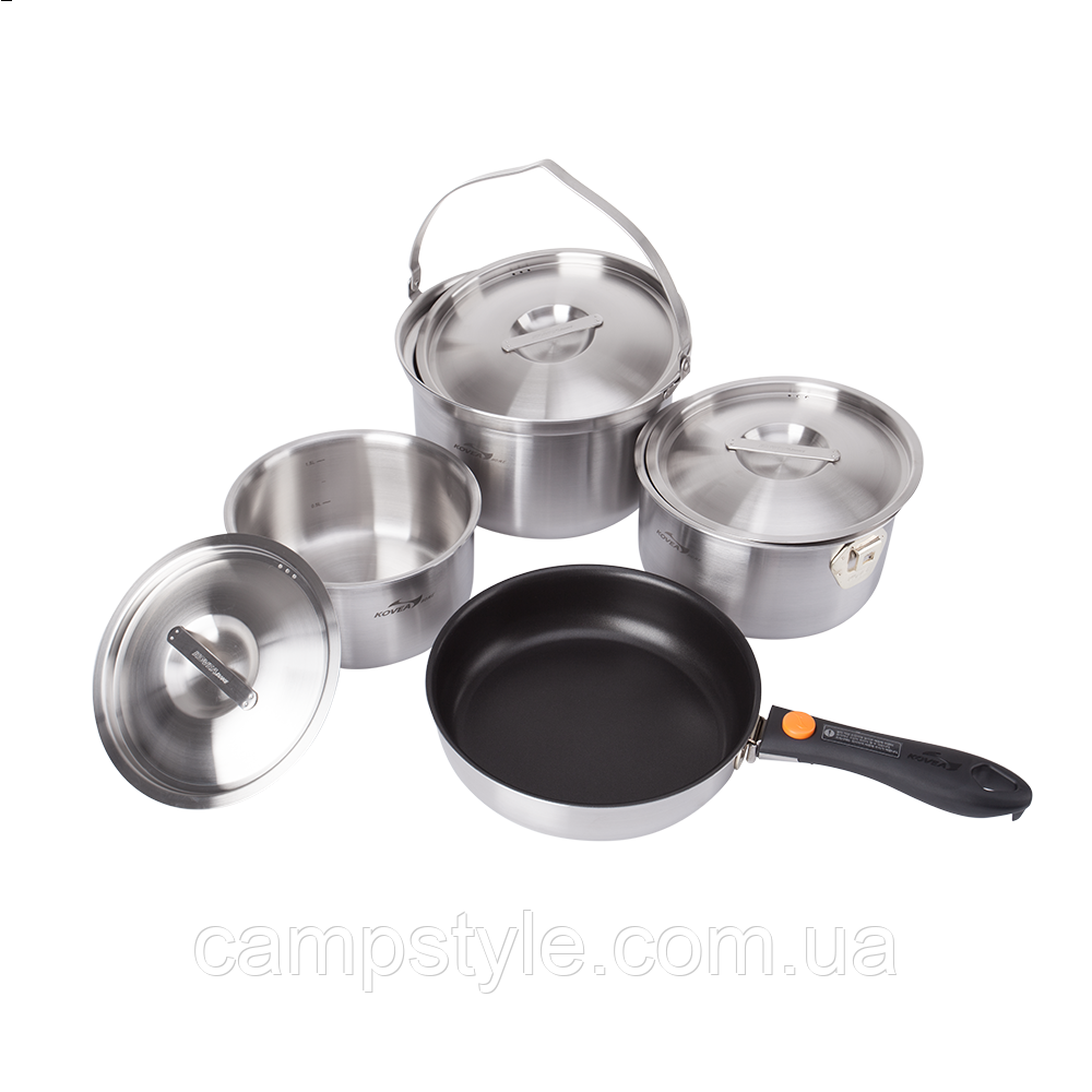 Набір посуду Kovea All-3PLY Stainles Cookware