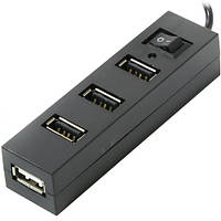 HUB USB 2.0 ХАБ, разветвитель 4 порта (Новые)