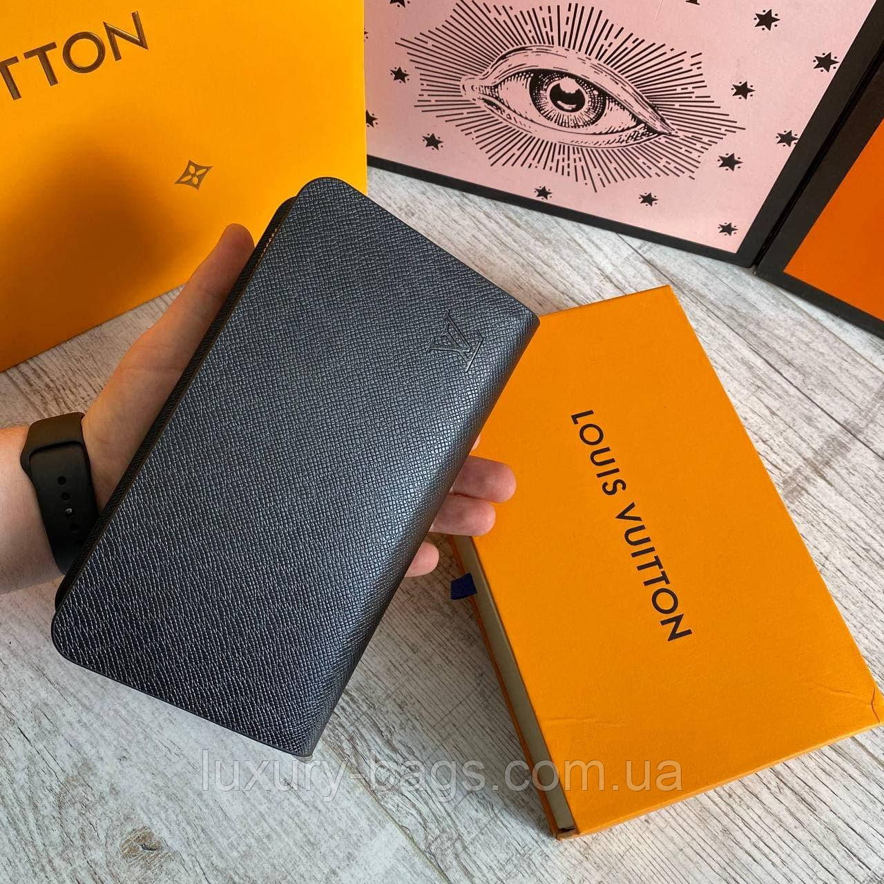 Клатч чоловічий шкіряний Louis Vuitton, фото 1