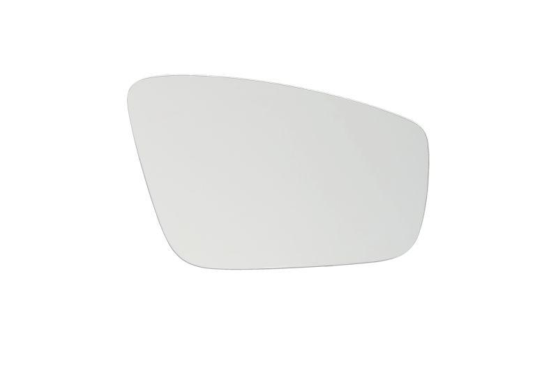 Скло дзеркала правого (опукле, обігрів, хром) SEAT TOLEDO; SKODA FABIA, RAPID; VW JETTA 04.10-.
