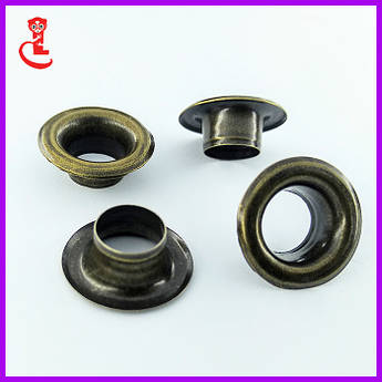 Люверс для шкіри 8 мм. Антик (1000 шт/уп)