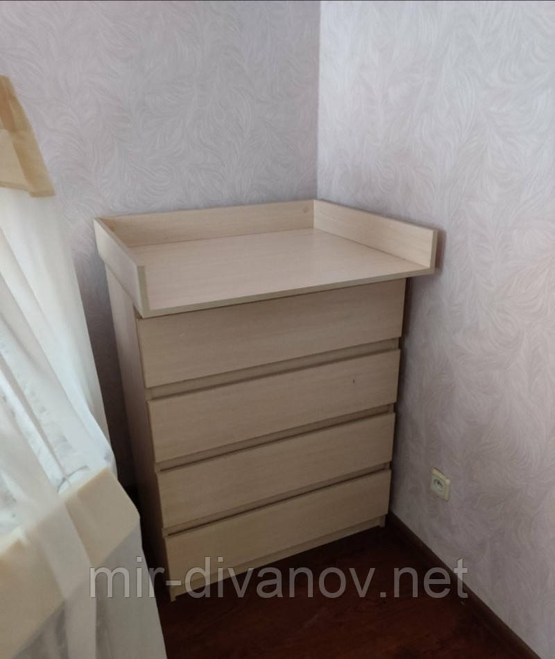 Комод Лайт Еко 4 Ящики Білий