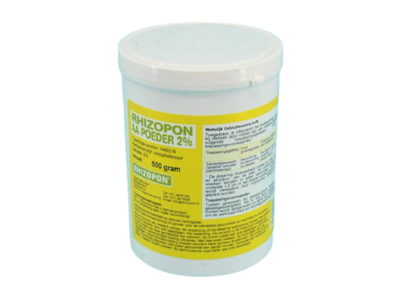 Ризопон жовтий/Rhizopon Powder AA (2%) укорінювач, 400 г — найкращий укорінювач для рослин Rhizopon BV