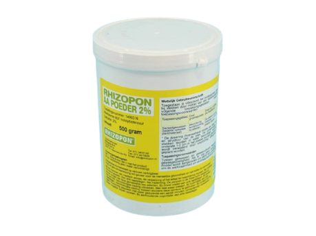 Ризопон бузковий/ Rhizopon Powder АА (2%) укорінювач, 500 г — кращий укорінювач для рослин Rhizopon BV, фото 2