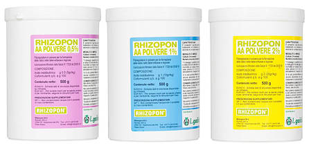 Ризопон бузковий/ Rhizopon Powder АА (2%) укорінювач, 500 г — кращий укорінювач для рослин Rhizopon BV, фото 2