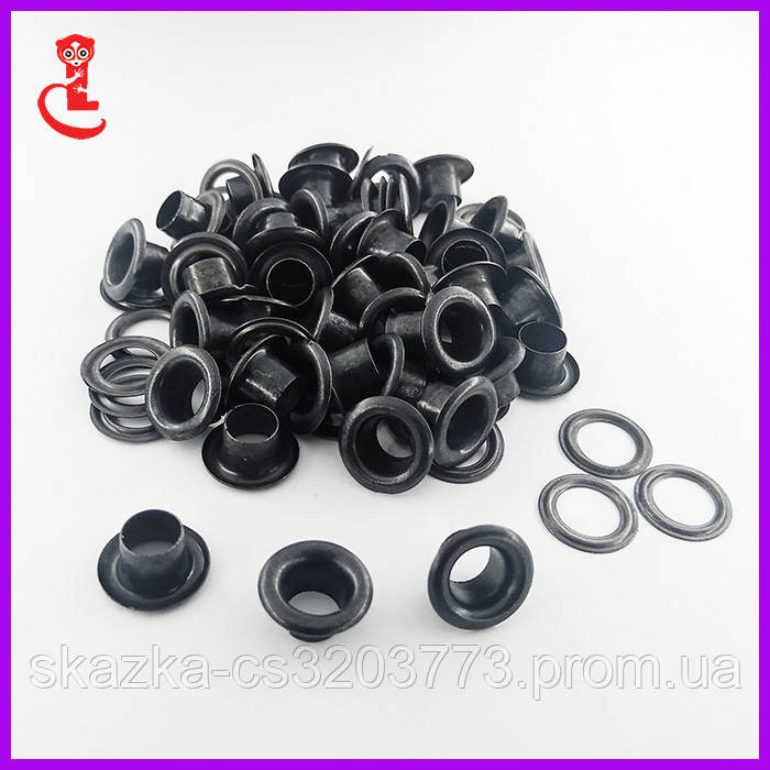 Люверс для одежды 6 мм. Оксид (5000 шт/уп), цена 690 грн — Prom.ua (ID ...