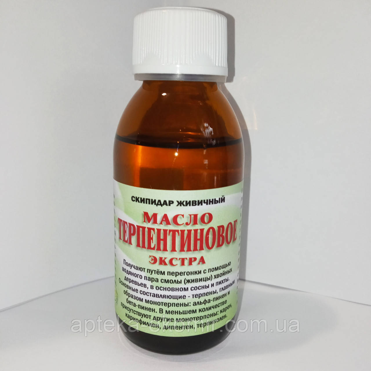 Скипидар живичный (масло терпентиновое) 125 мл: продажа, цена в Одессе ...