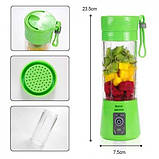 Портативний USB фітнес блендер Smart Juice Cup Fruits, фото 6