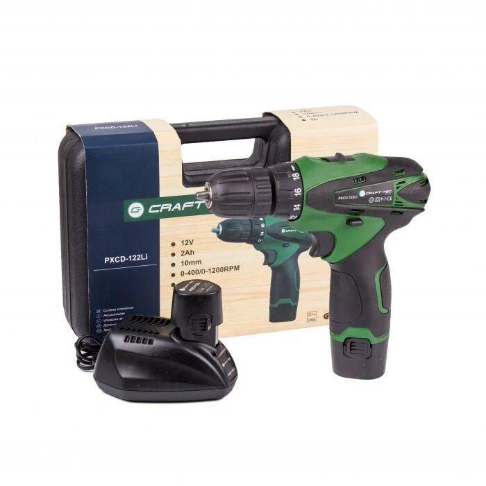 Шурупокрут акумуляторний Craft-tec PXID-122Li