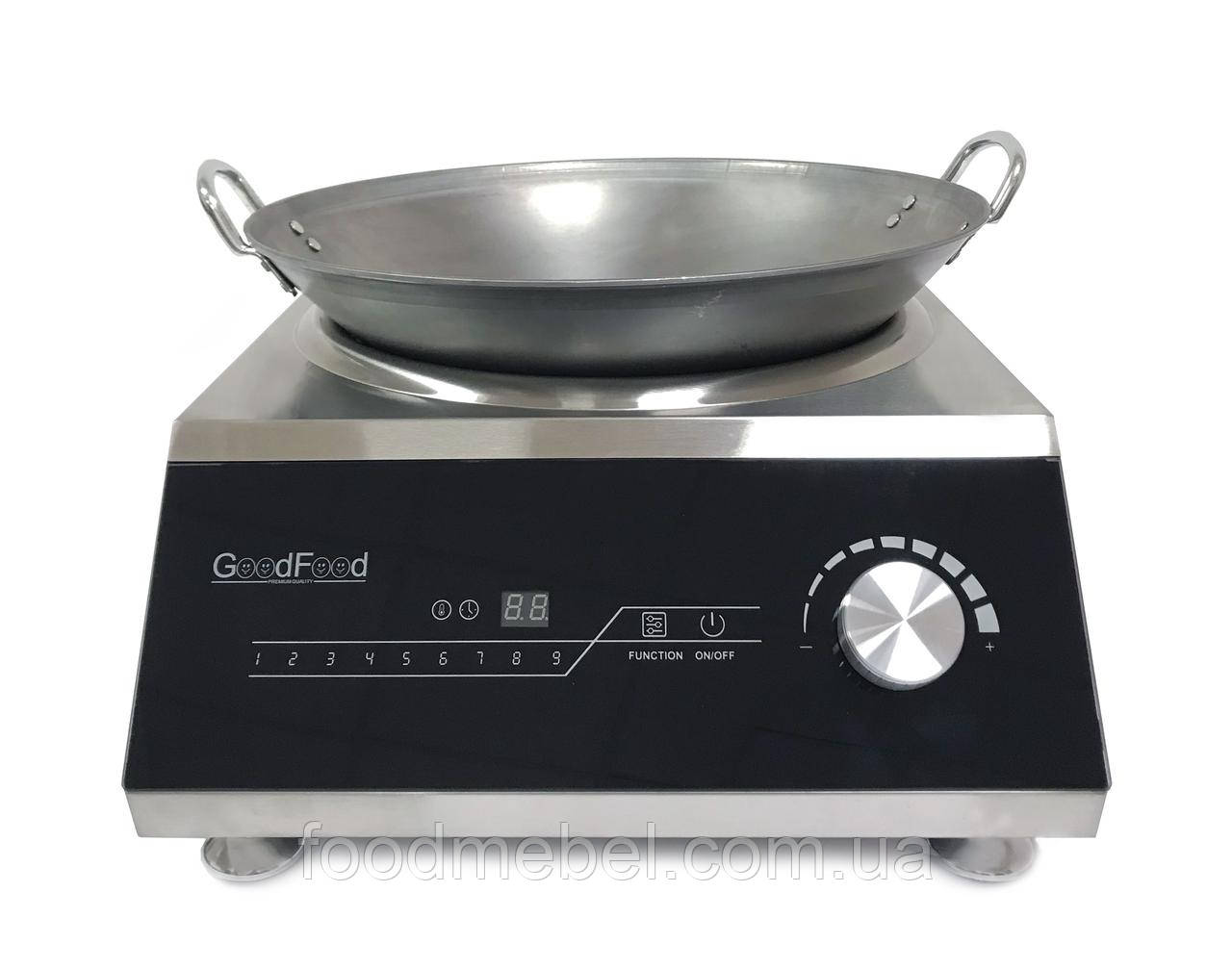 Плита індукційна GoodFood IC50 WOK PRIME 5 кВт, фото 1