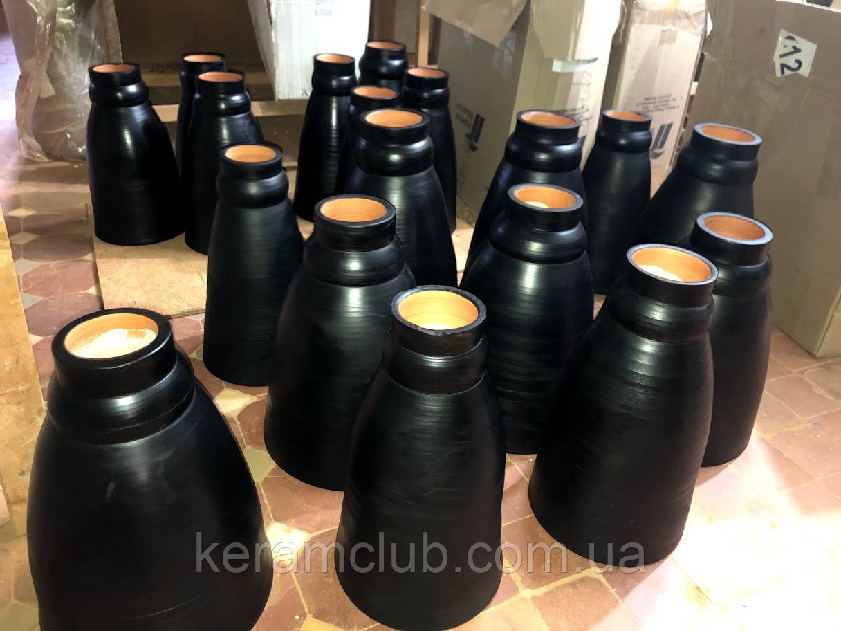 Плафон ручної роботи з червоної глини