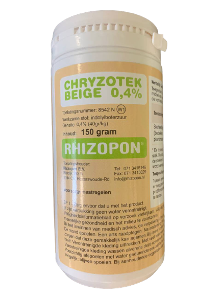 Ризопон бежевий/ Chryzotek Beige (0,4%) укорінювач, 150 г — Rhizopon BV