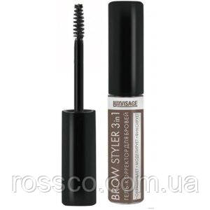Гель-коректор для брів LUXVISAGE BROW STYLER 3 тон Мокачіно, фото 1