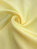 Габардин колір світло-жовтий (ш 150 см) для суконь, костюмів, декору, штор
