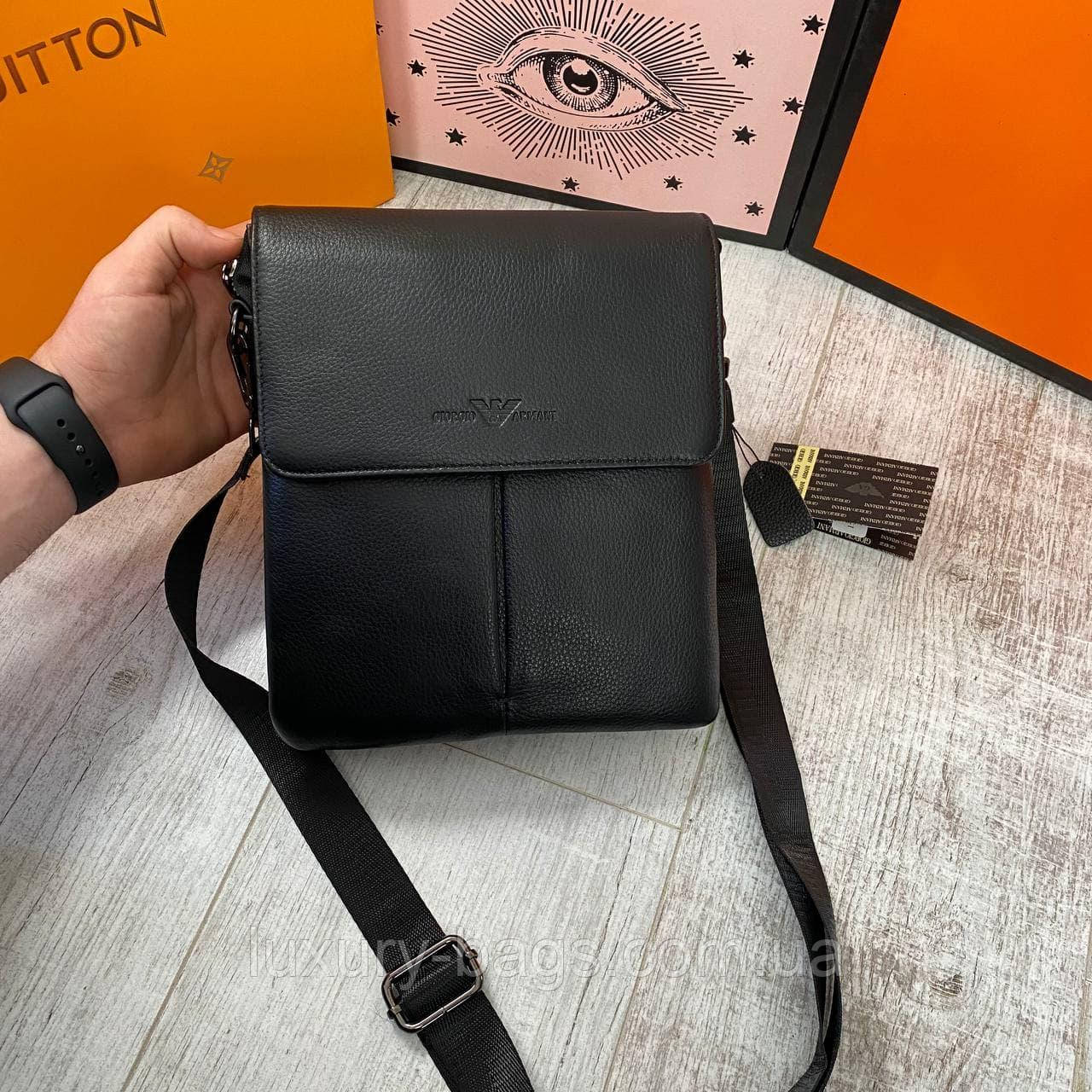 Чоловіча сумка через плече Armani Армані