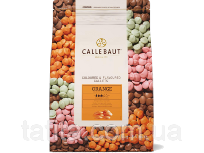 Шоколад Callebaut Orange помаранчевий зі смаком апельсину 29% E4-U70