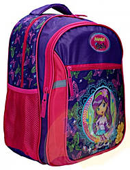 Рюкзак Rainbow Бузково-рожевий з 2 відділеннями Fancy Girls 7-518