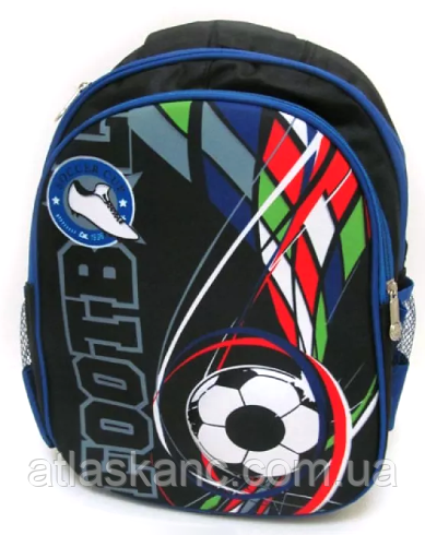Ранець JO Football темно-синій з м'ячем (черепашка) 2735-2, фото 1