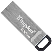 Флешка (USB Flash) 128GB Kingston DT Kyson Silver/Black (DTKN/128GB)