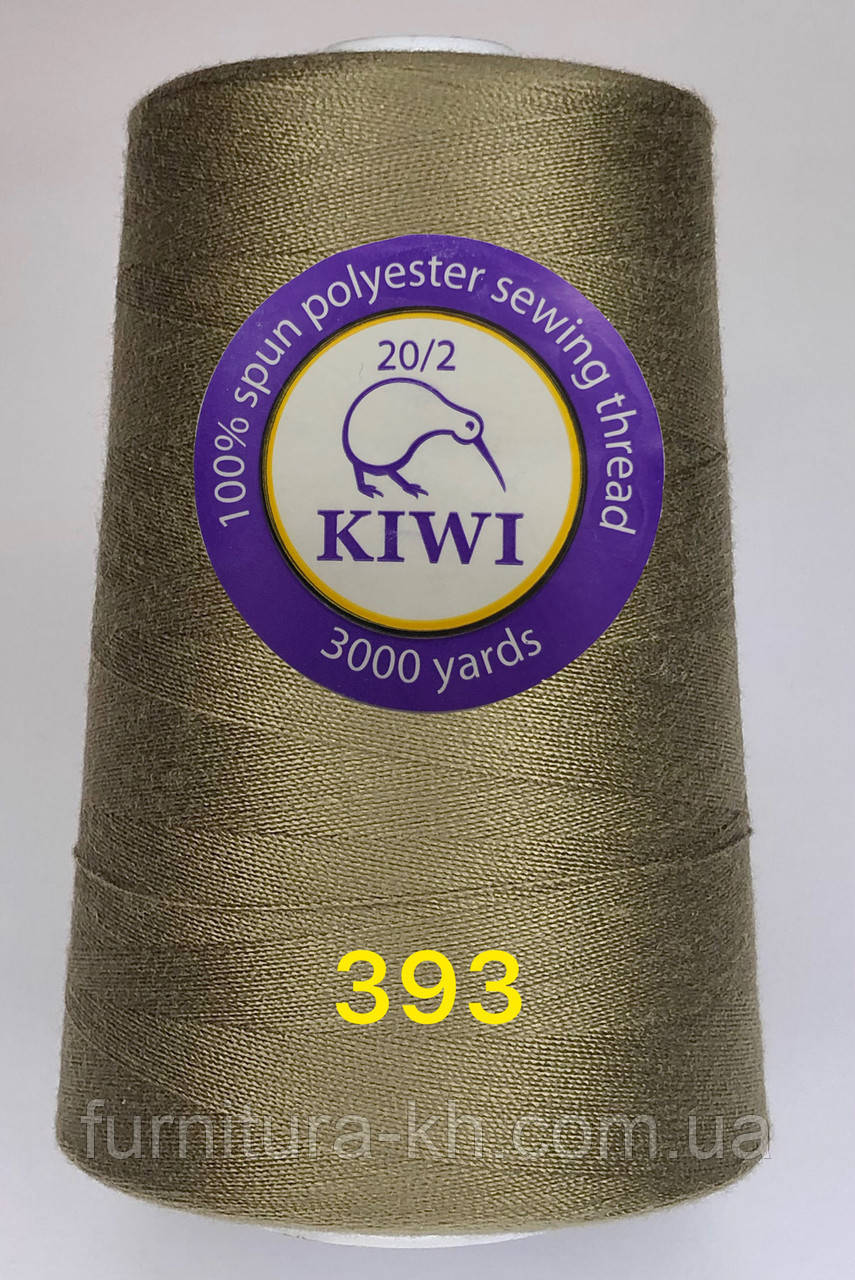 Нитки Армовані ТМ KIWI 20/2 (3000 ярд) колір №114