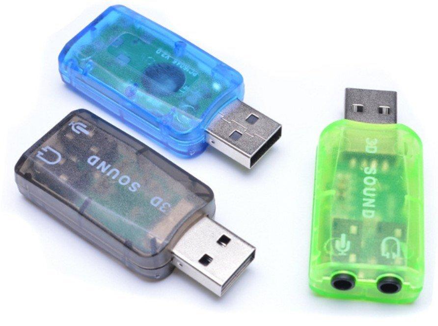 Звуковая Карта USB 5.1 — Купить Недорого на Bigl.ua (1356744169)
