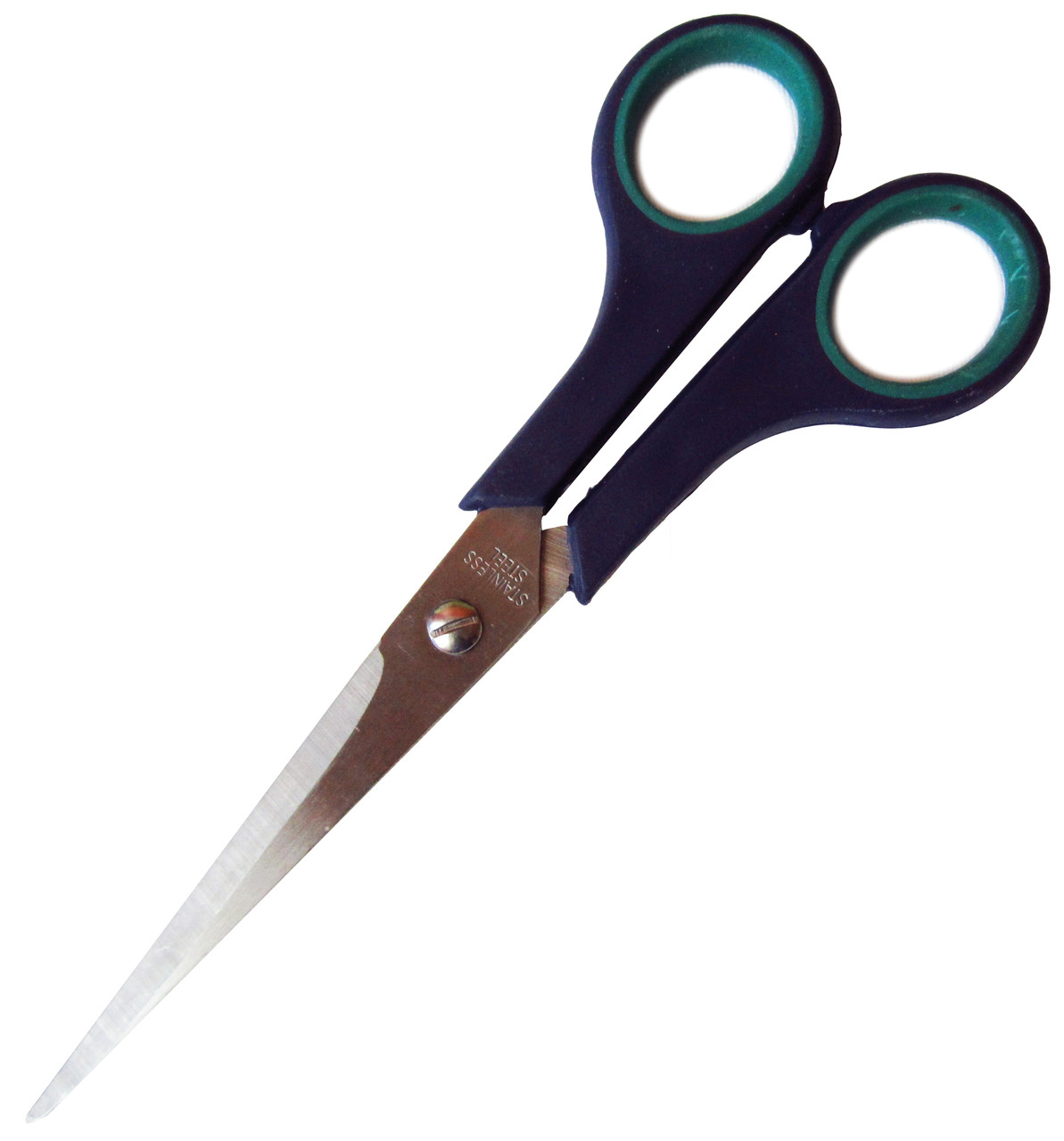 Ножиці з зеленою ручкою No6, швейні ножиці, ножиці для рукоділля