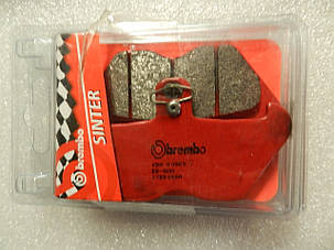 Мотоколодки BREMBO 07BB24SA аналог FDB2050 /TRW MCB680 / EBC FA407 /Braking BR806 /SBS 703, фото 1