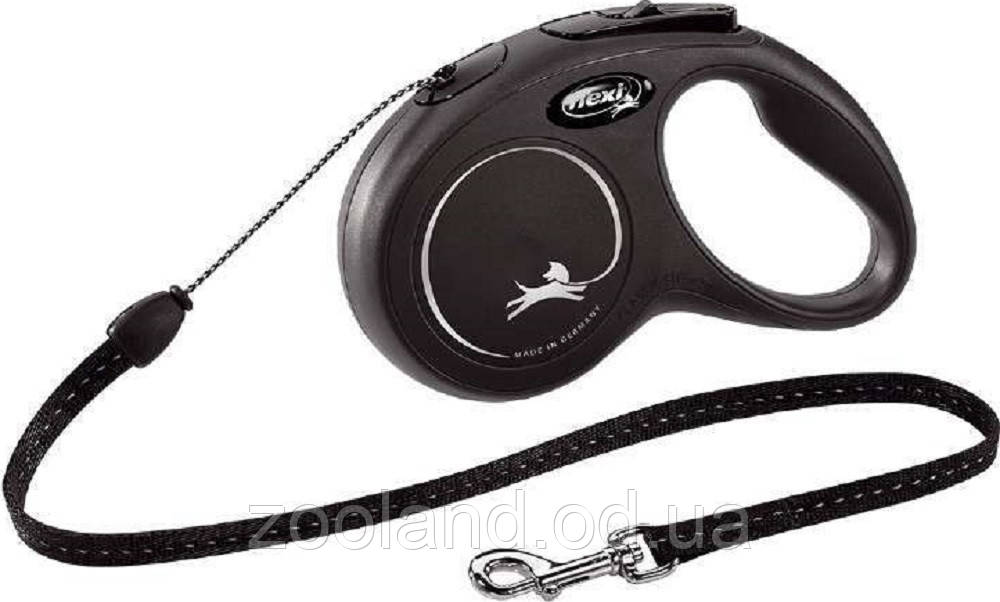 8022832 Flexi Рулетка New Classic M Long 8 м до 20 кг трос, комбінат