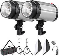 Набір імпульсного світла FST 300DI з двома спалахами (без сумки) (CA9007/4)