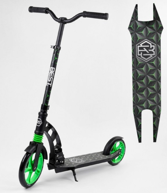 Самокат дитячий двоколісний для хлопчика дівчинки 7 8 9 років Best Scooter 62798