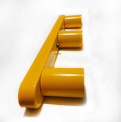 Світильник бра настінно-стельовий на 3-лампи BASE-3 E27 помаранчевий