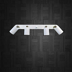 Спот поворотний на 4-лампи SLEEVE-4 E27 білий