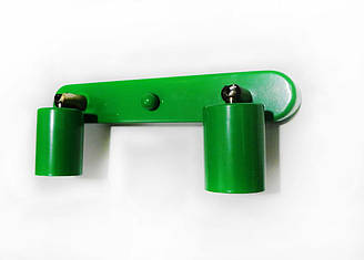 Спот поворотний на 2-лампи SLEEVE-2 E27 зелений