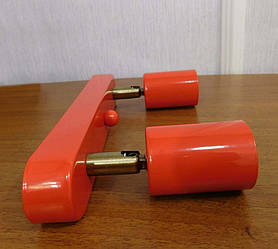 Спот поворотний на 2-лампи SLEEVE-2 E27 червоний