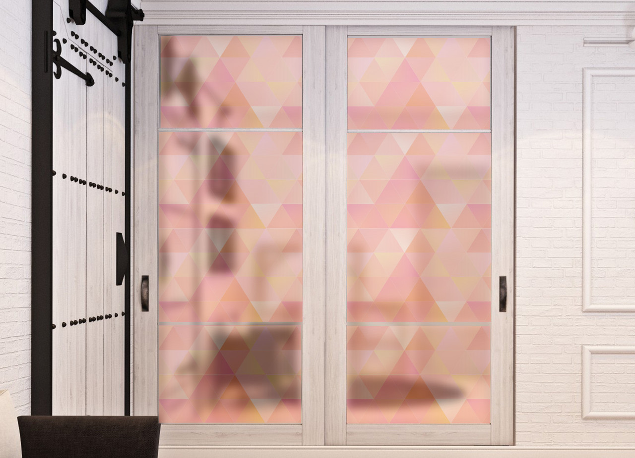 Купить Матирующая виниловая наклейка для шкафа-купе на зеркало ...