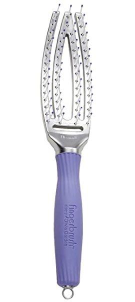 Olivia Garden Finger Brush. Щітка для укладки тунельна вигнута.