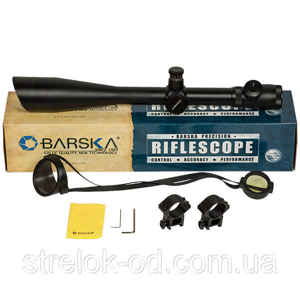 Приціл оптичний Barska GX2 10-40x50 SF (IR Mil-Dot R/G)