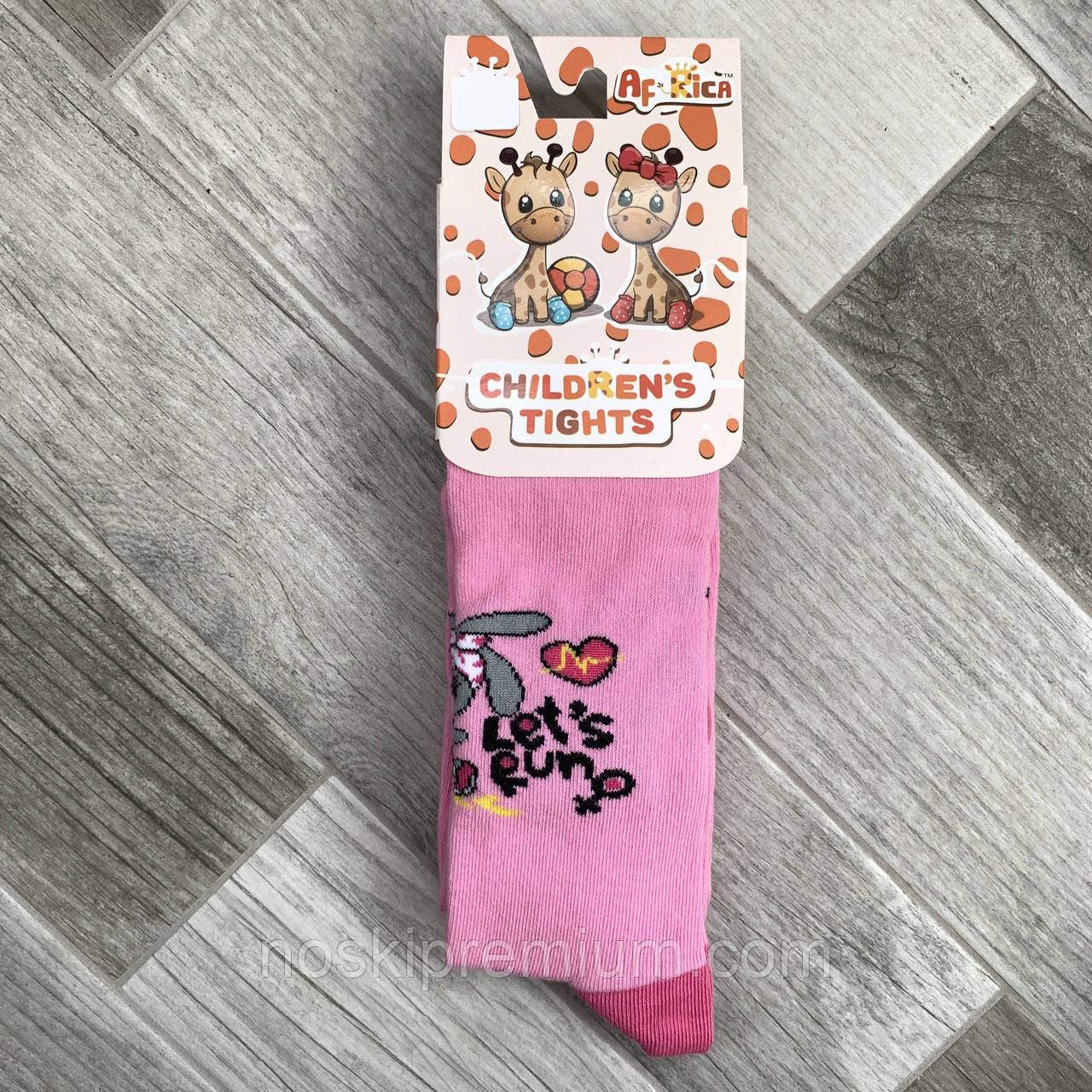 Колготки дитячі демісезонні х/б Африка, 16 розмір 98-104 см, 3-4 роки, 3055, фото 1