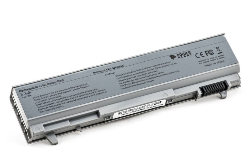 Акумулятор PowerPlant для ноутбуків DELL Latitude E6400 (PT434, DE E6400 3SP2) 11,1 V 5200mAh