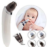 Дитячий презентатор електро Infant nasal absorber, соплеотос електричний, фото 6